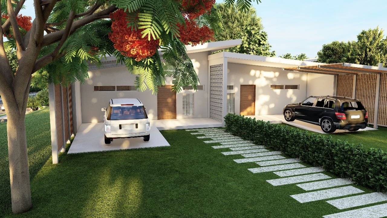 Casitas Fénix architectural rendering